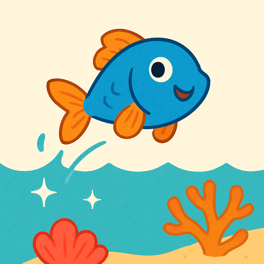 A Big Fish Swims