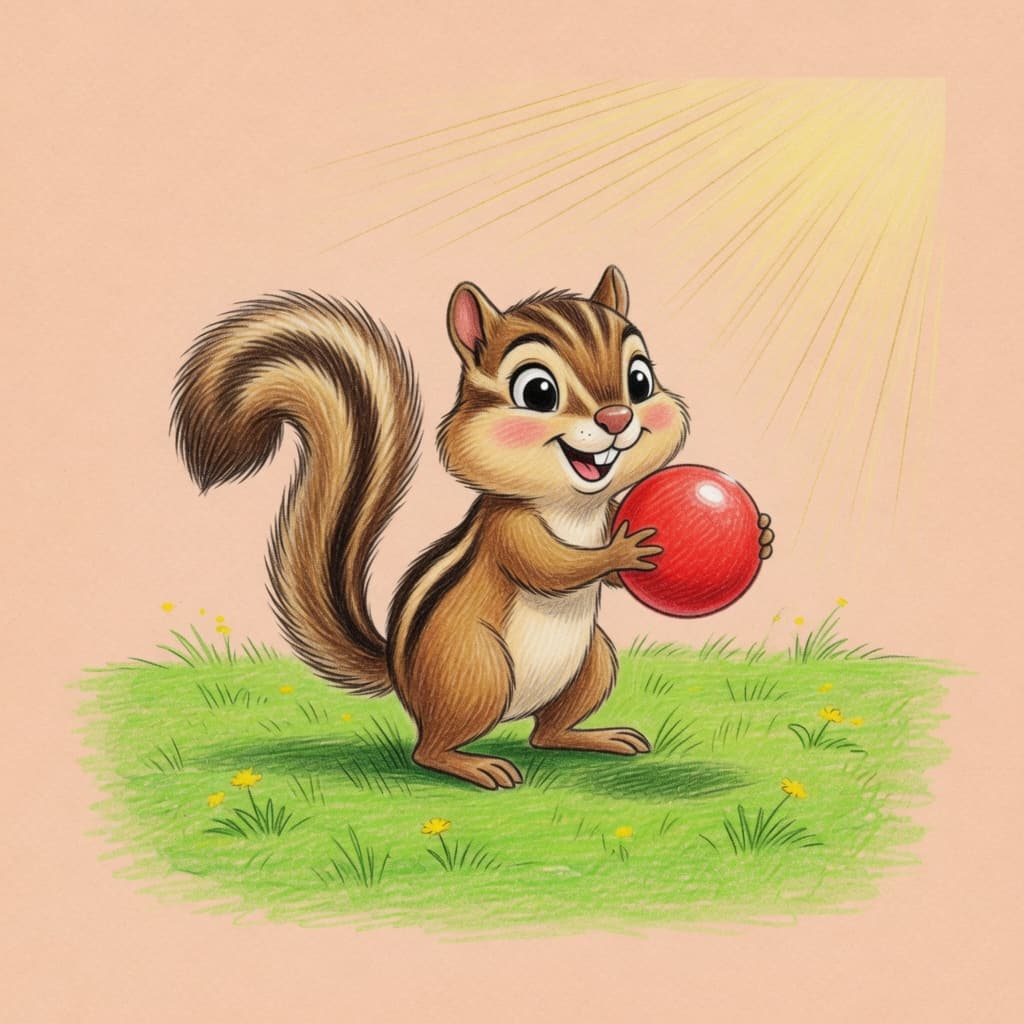 Chip Kicks the Ball