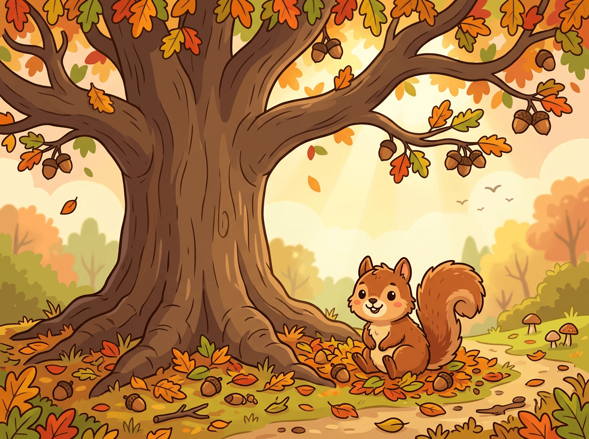 Pip and the Big Oak Tree