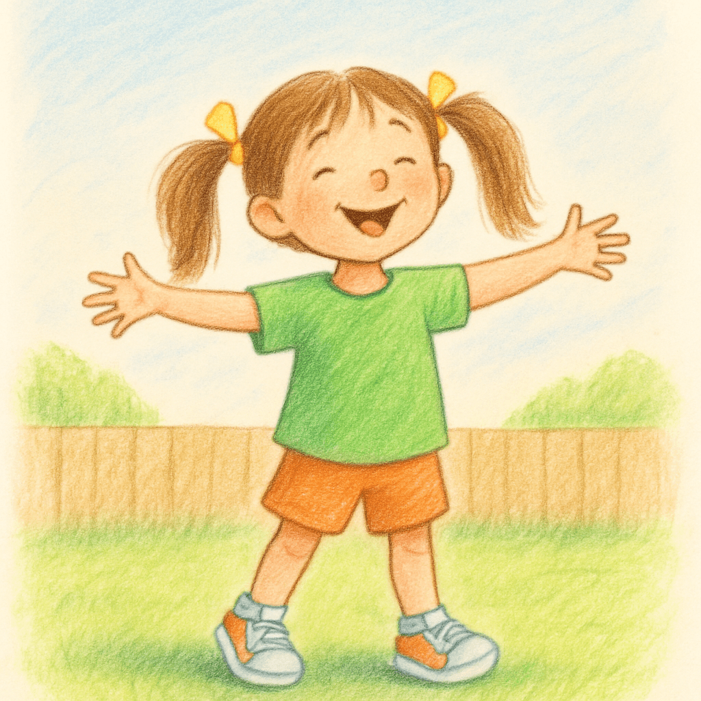 Playing in the Backyard