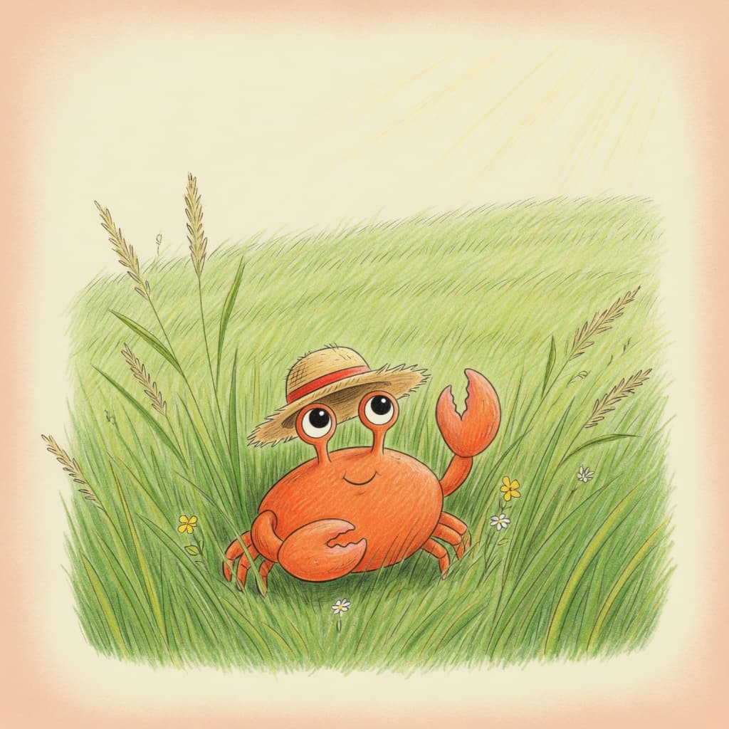 The Crab in the Grass
