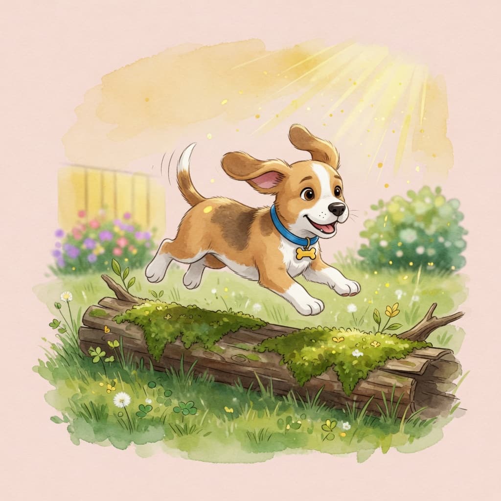 The Dog Who Jumped the Log